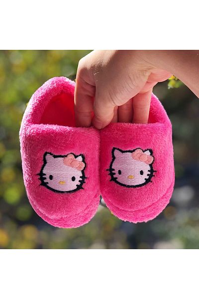 Pandalina Hello Kitty Girls' παντόφλες αντιολισθητική σόλα νηπιαγωγείου νηπιαγωγείου για το σπίτι