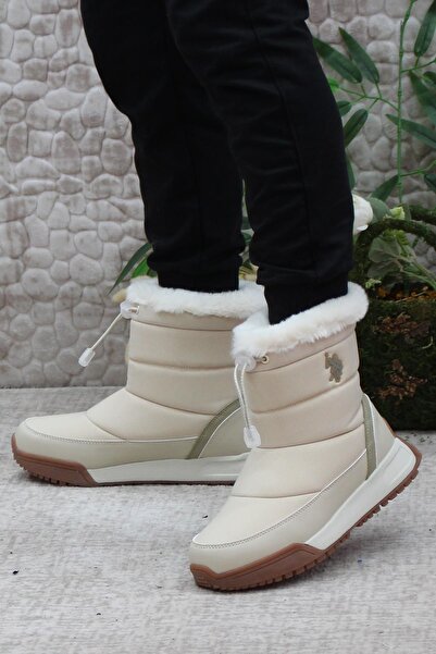 U.S. Polo Assn. U.S. Polo Assn. Raıny 3PR Anatomik Orijinal Ürün Esnek Kadın Bot Kar Botu