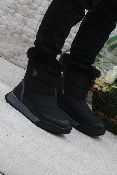 U.S. Polo Assn. Η.Π.Α. Polo Assn. Rainy 3PR Anatomical Original Product Flexible Γυναικείες Μπότες Μπότες χιονιού