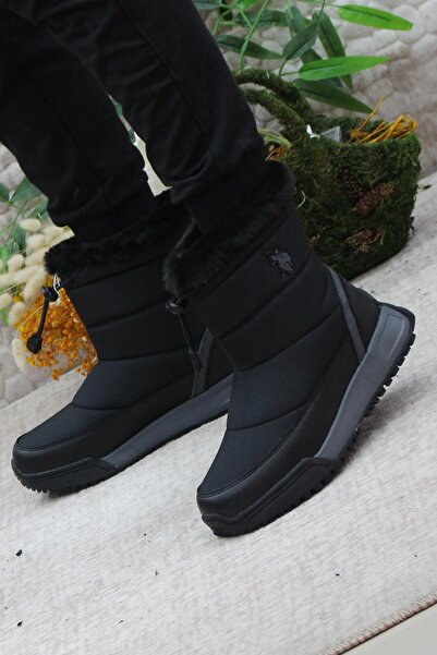 U.S. Polo Assn. Η.Π.Α. Polo Assn. Rainy 3PR Anatomical Original Product Flexible Γυναικείες Μπότες Μπότες χιονιού