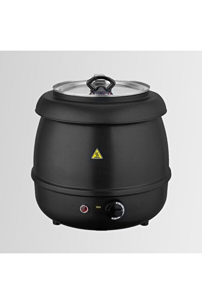 Remta CB10 Elektrikli Çorba Isıtıcısı Yuvarlak Siyah 9lt