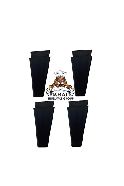 KRAL HIRDAVAT 4 Adet, Mat Siyah, İstikbal Ayak, 14cm, Kanepe, Mobilya, Baza, ...