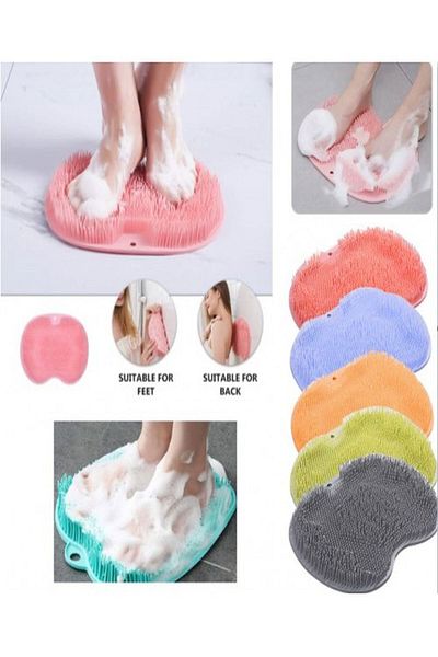 Özasya AVM Bathroom with Suction Cup - Back Brush and Massage Mat Set