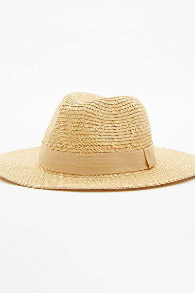 PAULMARK Φαρδύ ψάθινο καπέλο