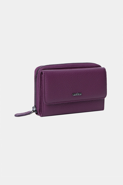 Grande L2754 Genuine Real Leather Small Size Women's Portfolio Wallet