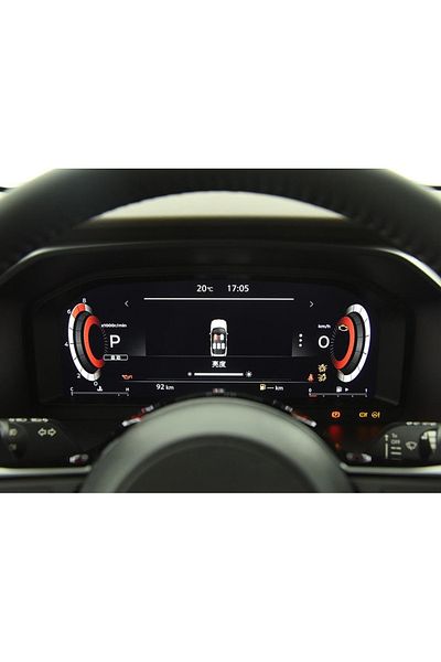 ael-tech Nano Screen Protector compatible with Nissan Qashqai 12.3 inch Digital Instrument 2022 2023
