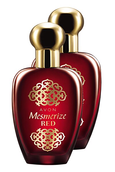 AVON Mesmerize Red Kadın Parfüm Edt 50 Ml. Ikili Set