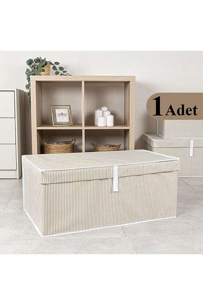 Pazar Kapısı Multi-Purpose Organizer Box Mega Plus Brown 70x40x30cm