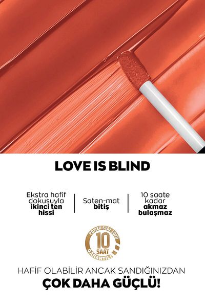 AVON Power Stay Liquid Stain Matte Lipstick Love Is Blind