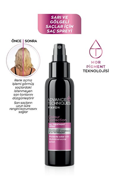 AVON Advance Techniques Saç Renginin Canlılığını Korumaya Yardımcı Durulanmayan Sprey 100 Ml.