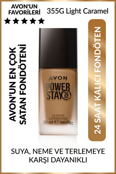 AVON True Power Stay Matte Foundation 30 MlLight Caramel