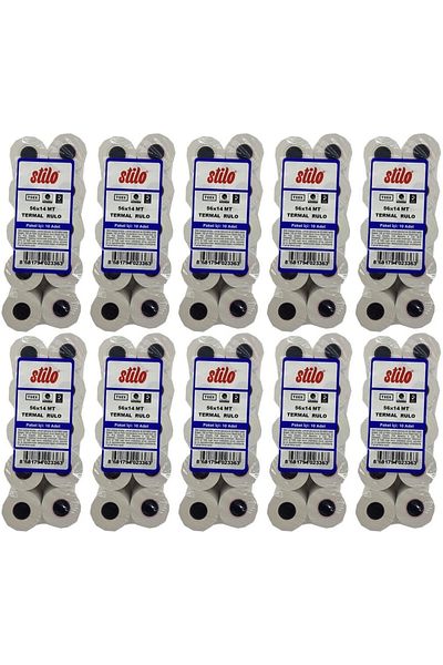 Stilo Sti̇lo Thermal Roller - 10 Pack of 10
