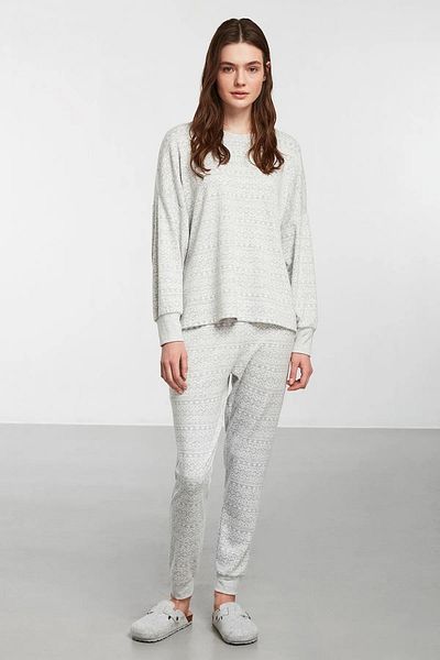 Catherine's Pajama Set Snow Pattern 1932pjtk