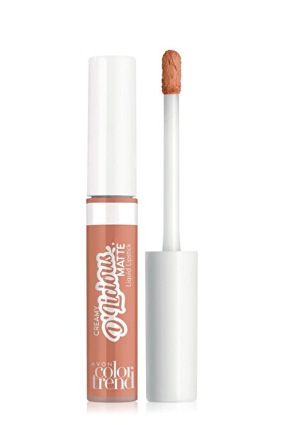 AVON Color Trend Creamy D' Licious Mat Likit Ruj 5 Ml. Bare