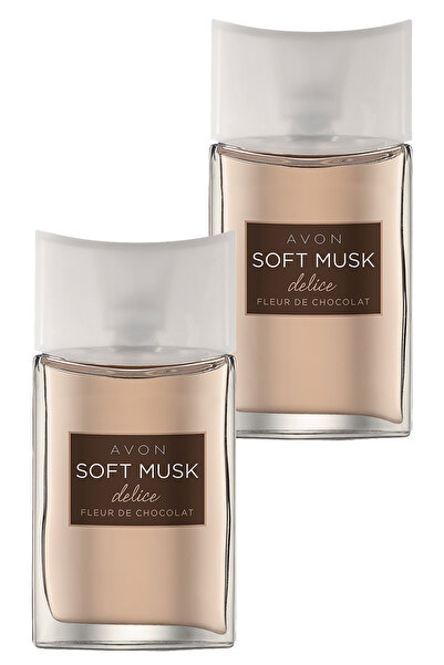 AVON Soft Musk Delice Edt 50 ml Kadın Parfüm İkili Set EKOL231