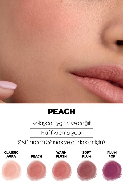 AVON Fard pentru Obraji Cremă, Peach