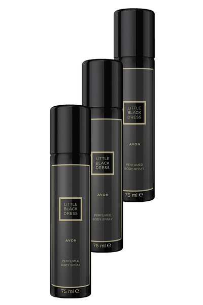 AVON Little Black Dress Kadın Deodorant 75 Ml. Üçlü Set