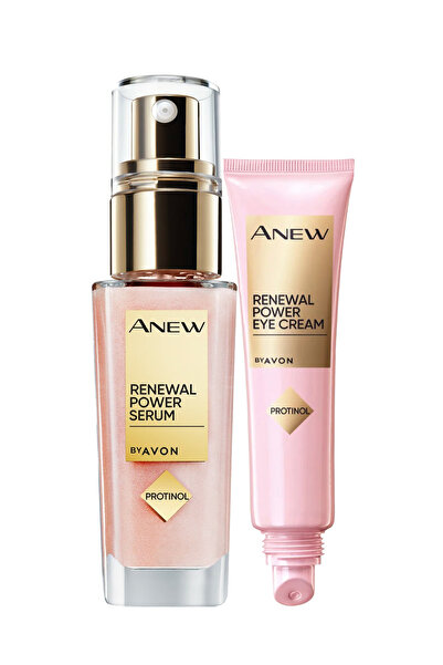 AVON Pachet ser și cremă contur ochi Anew Renewal Power Protinol