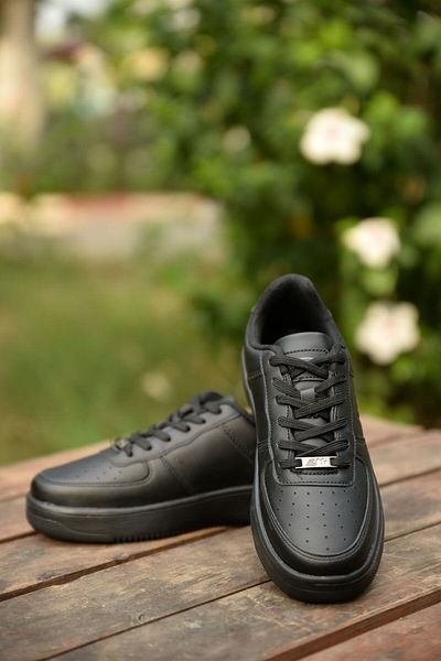 M.P. Unisex, iarnă, impermeabilă, anti-alunecare, talpă din polietilenă, ușoară, confortabilă, în stil negru, pantofi sport casual