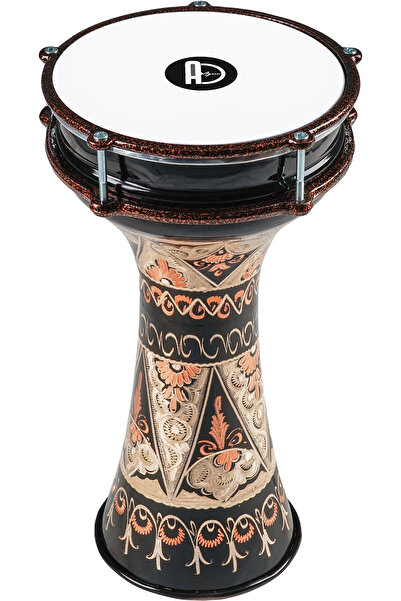 Agean Percussion Erzincan İşlemeli Fiske Bakır Darbuka