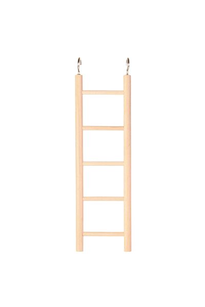 EuroGold Wooden Bird Play Ladder 5 Steps 30 cm