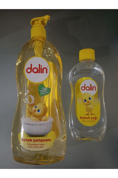 Dalin 900 ml Baby Shampoo and 300 ml Baby Oil