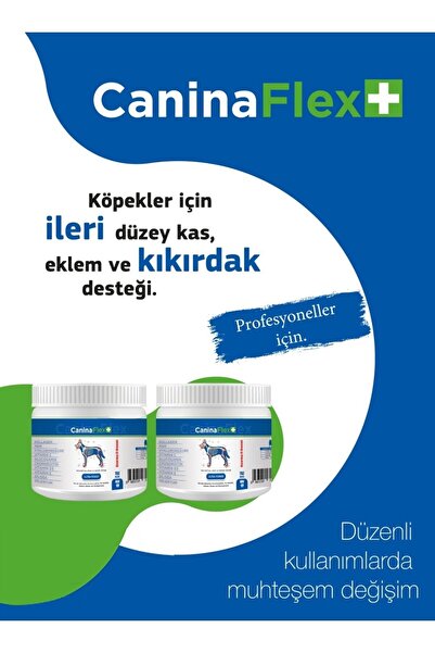 CANİNA FLEX Caninaflex Collagen Glukozamin 2 Adet.köpek Gelişim Seti.eksrta Kas Eklem Ve Kıkırdak Desteği.