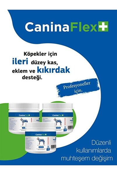 CANİNA FLEX Caninaflex Collagen Glukozamin 3 X 400 gr