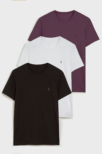 COMBİNE MİCHAİL Standard Mold Basic T-shirt 3-pack 1000