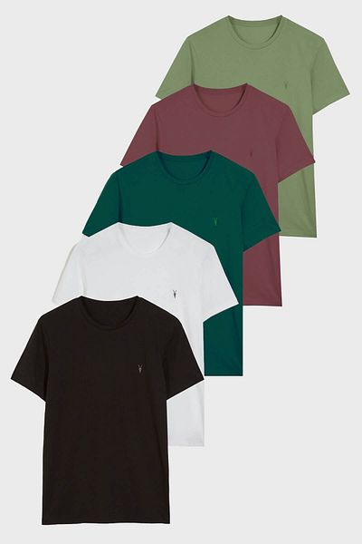 COMBİNE MİCHAİL Τ-shirt Standard Pattern Basic 5 Pack