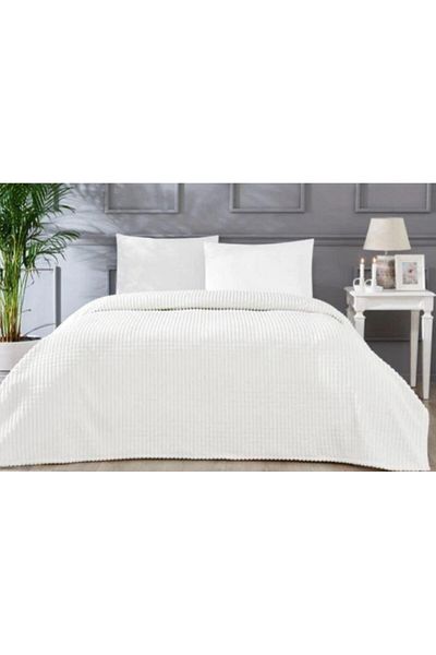 Özdilek Pyramid Bone Double Blanket
