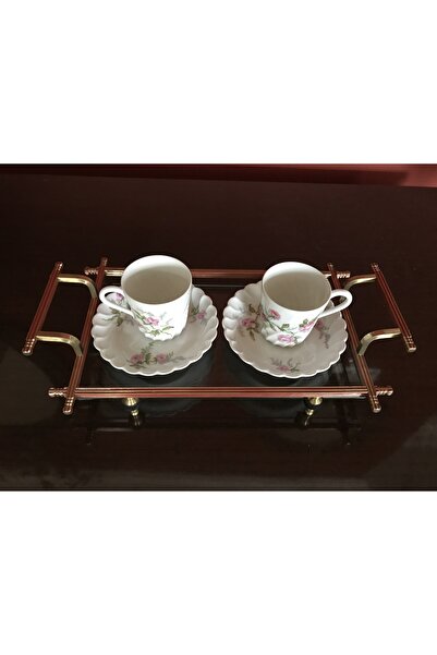 tayfuntufan antika koleksiyon antika Pirinç tepsi 30 cm 17 cm