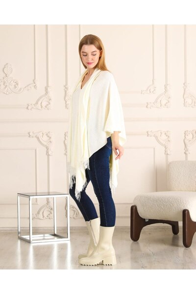 Sum BLUZ ŞEKLİNDE TRİKO PANÇO