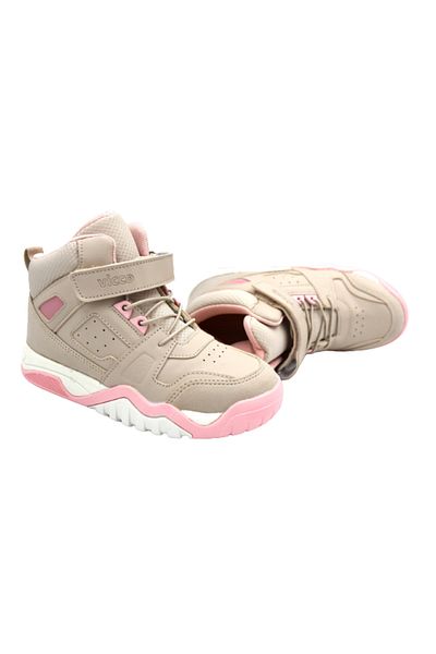 Vicco Mars Phlon Light Sole Orthopedic Velcro Παιδικές Μπότες ΜΠΕΖ