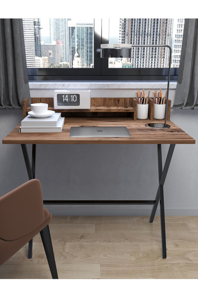 AVVİO 60X90 CM CARMEN METAL AYAKLI ÇALIŞMA MASASI