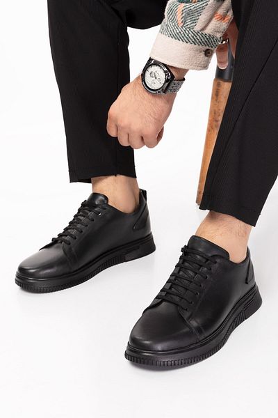 maximoda Pantofi casual din piele pentru bărbați din piele naturală