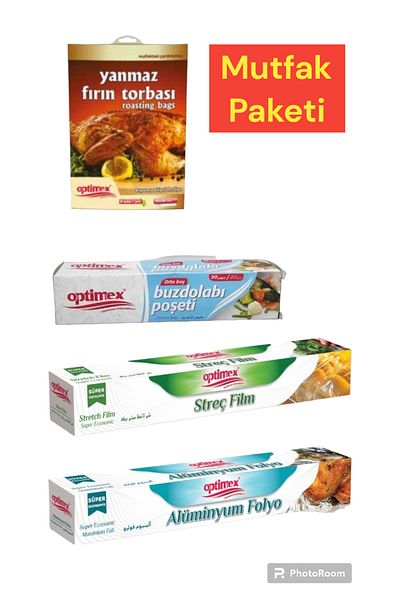 OPTİMEX Kitchen package stretch film-aluminum foil-burnproof oven bag-refrigerator bag