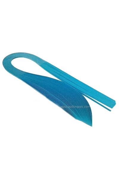 quilling Seti 3mm Mavi Renk Kağıdı - 100'lü