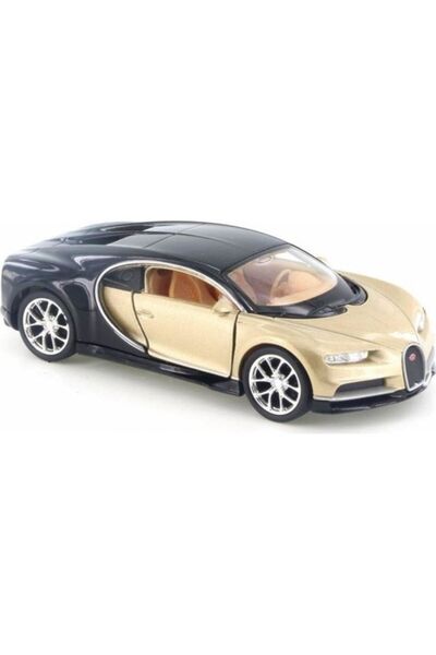 WELLY Lisanslı Bugatti Chiron Çek-bırak Metal Model Araba (1:32-1:34) 43738
