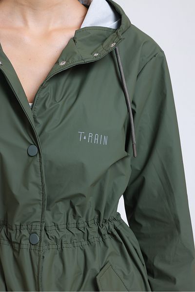 T Rain Γυναικείο αδιάβροχο Stay Dry Khaki