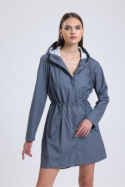 T Rain Pelernă de ploaie pentru femei Stay Dry Gri