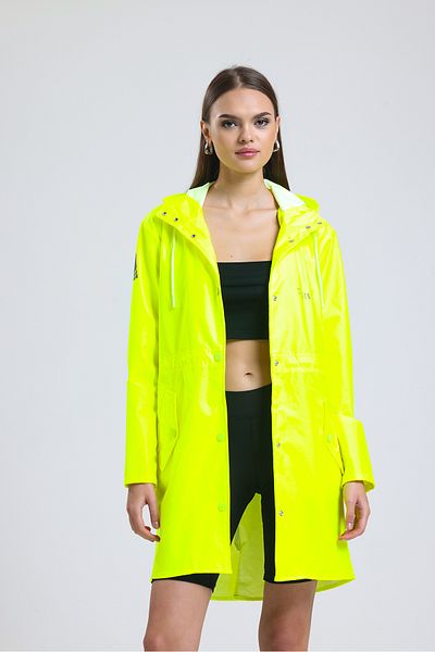 T Rain Γυναικείο αδιάβροχο Stay Dry Neon Yellow