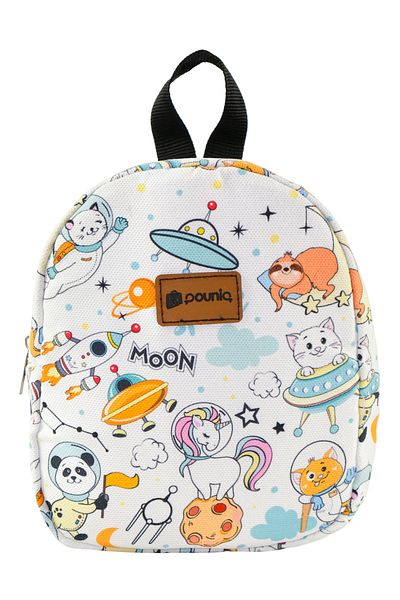 pouniq Moon Space - Children's Backpack - Compatible for Kindergarten and Nursery - Suitable for Ages 0-8