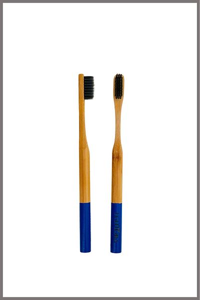 Egeflora Bamboo Toothbrush Adult Blue
