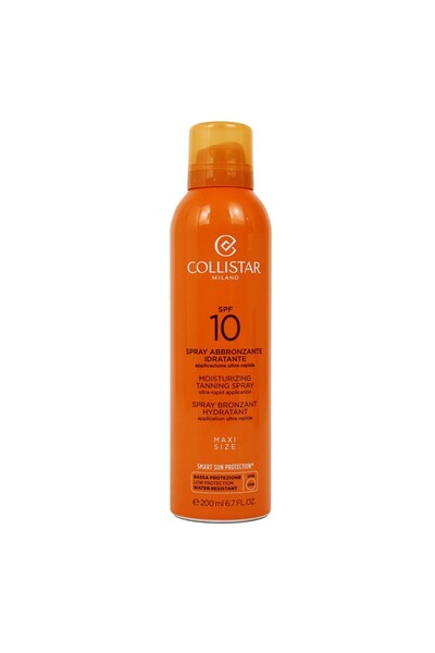 Collistar Spray hidratant pentru bronzare SPF 10