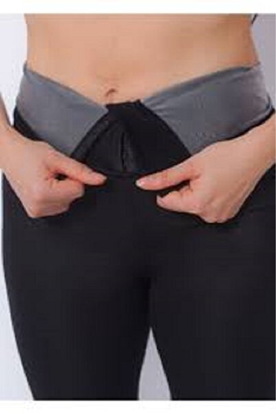 SAUNA SUIT Colanți termice cu talie înaltă, în 3 etape, cu grafică maximă de ...