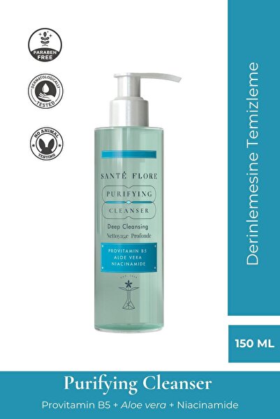 Sante Flore Purifying Cleanser - Yüz Temizleme Jeli 150ml