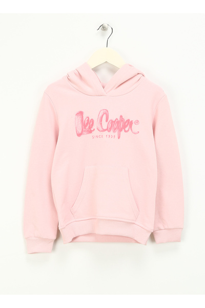 Lee Cooper Printed Women's Pink Sweatshirt Elena 241 Lcg 241005