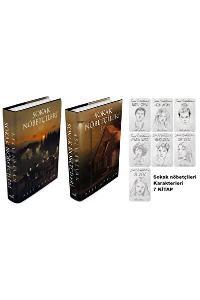 İndigo Kitap Sokak Nöbetçileri 3 - 4 Ciltli Aslı Arslan + Sokak Nöbetçileri K...