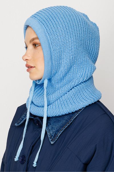 Mooncorn Tricoturi Balaclava Baby Blue Tăblie